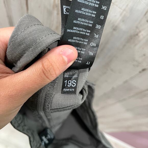 Kuhl Womens Horizn 6276 SKINNY Gray Hiking Outdoors Cargo Pants Stretch 2 - Picture 6 of 9